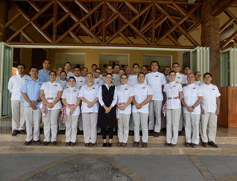 Housekeeping Training Grand Velas Riviera Maya. Octubre 2017.