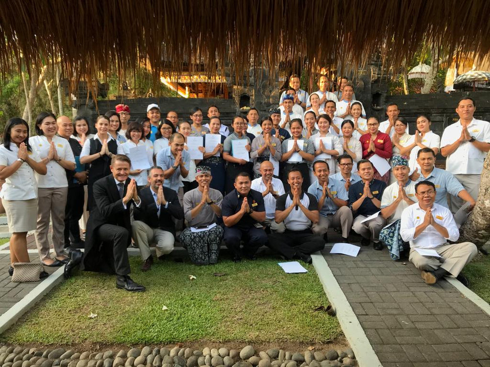 7 days Butler School and Front of House, Melia Bali, Octubre 2019