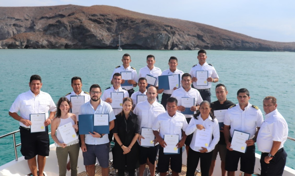 3 Days Yacht Service Excellence Training, ALE Marine, La Paz B.C., México Agosto 2018