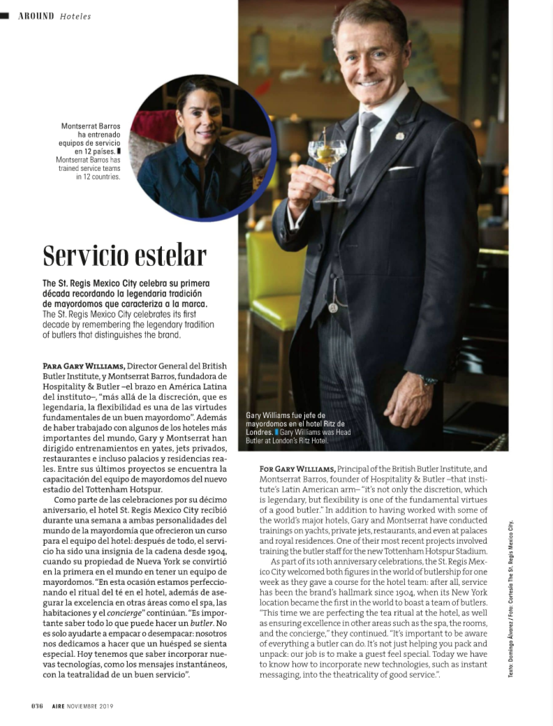 Servicio Estelar, Revista Aire