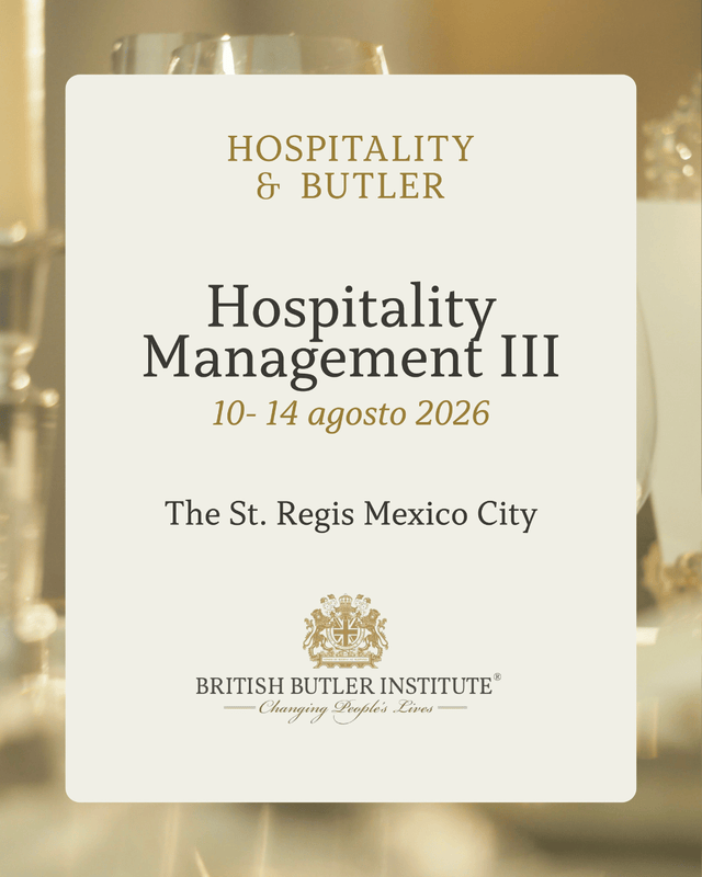 HOSPITALITY MANAGEMENT III, 2026