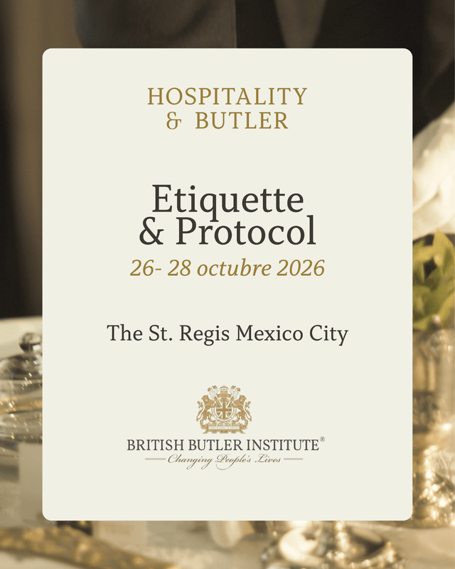 3 DAYS ETIQUETTE & PROTOCOL MASTERCLASS 2025