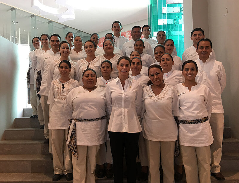 Housekeeping Excellence Training Consultancy Grand Velas. The Ends, B.C.S. April, 2017