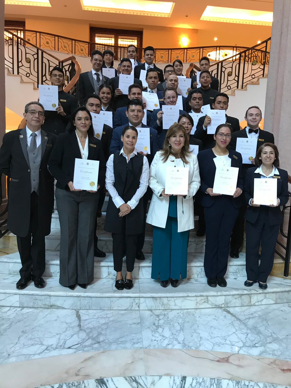 Front of House Excellence Training, Marquis Reforma CDMX, January 2020